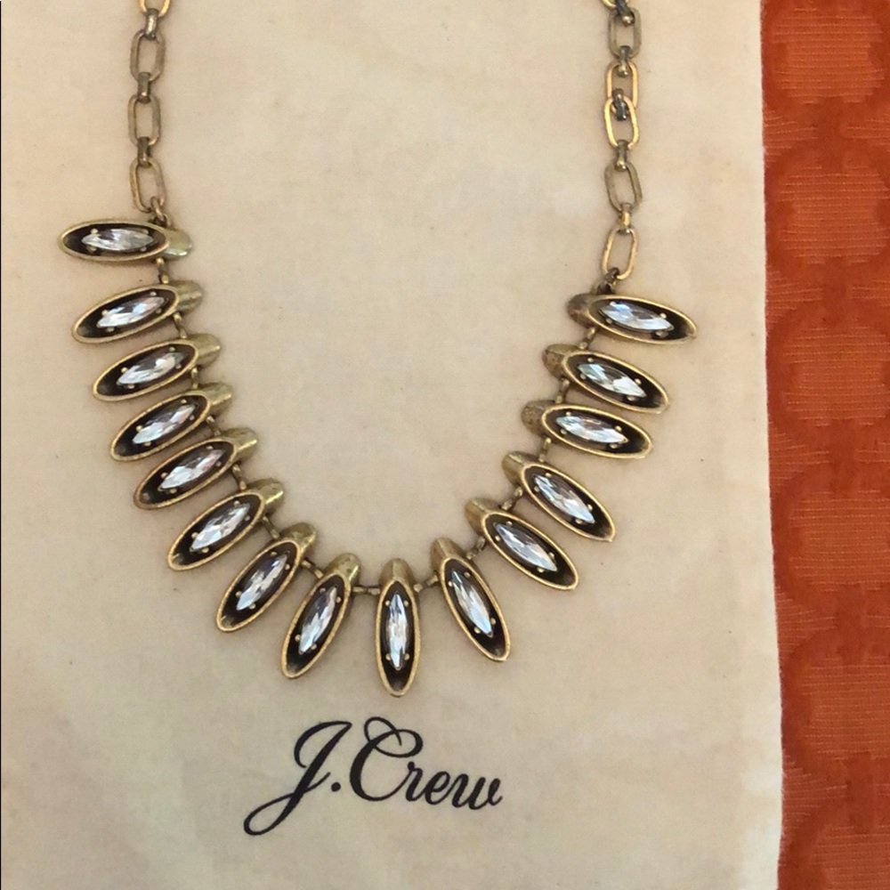 Statement Necklace clear stones